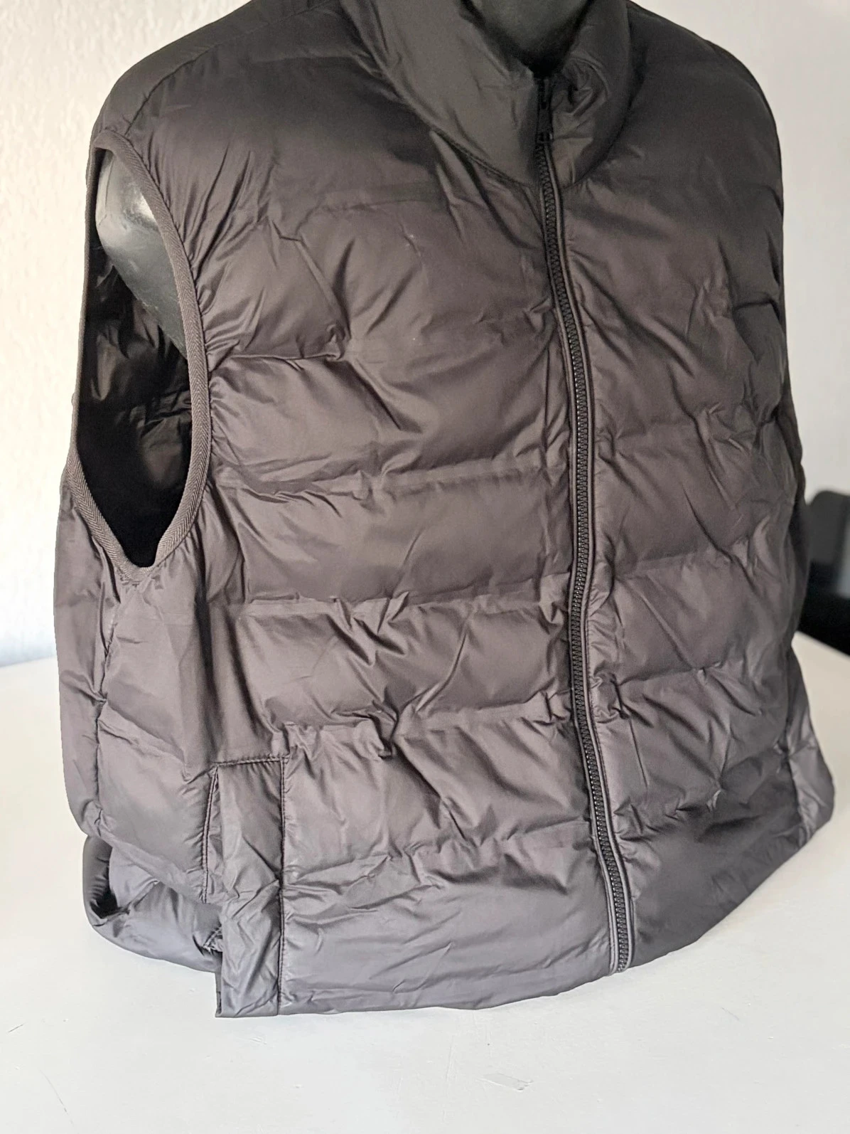 Dudo sem mangas preto Jules impermeável gola alta homem XL – photo 3